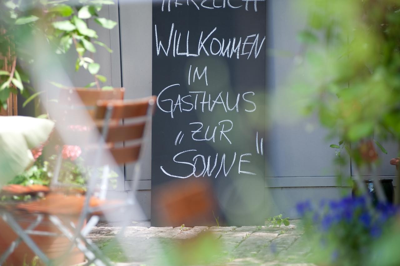 Gasthaus Zur Sonne ノルトハイム エクステリア 写真