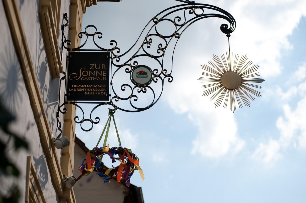 Gasthaus Zur Sonne ノルトハイム エクステリア 写真